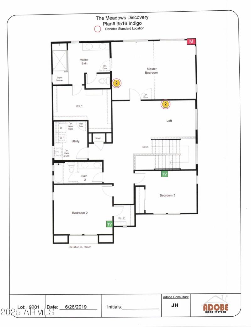 Floor Plan 2nd floor