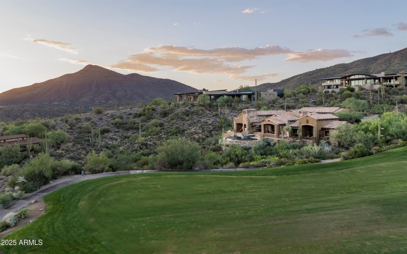 Golf Course View of Home