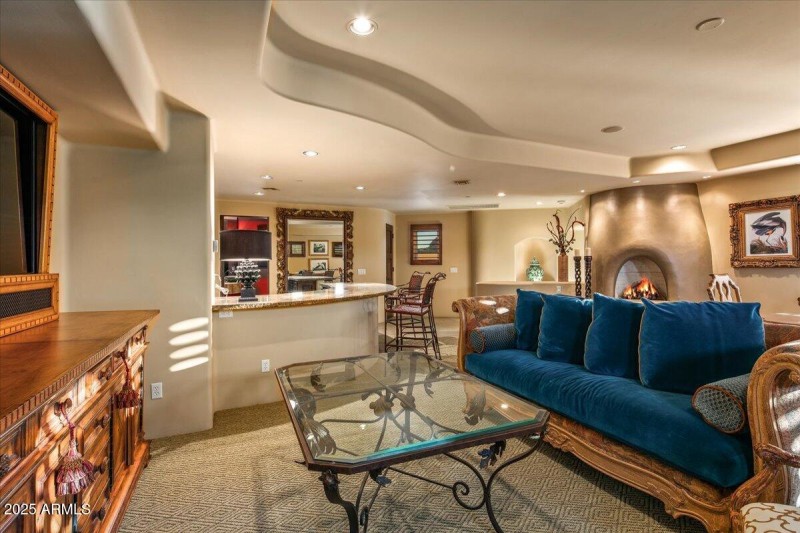 Upstairs Living
