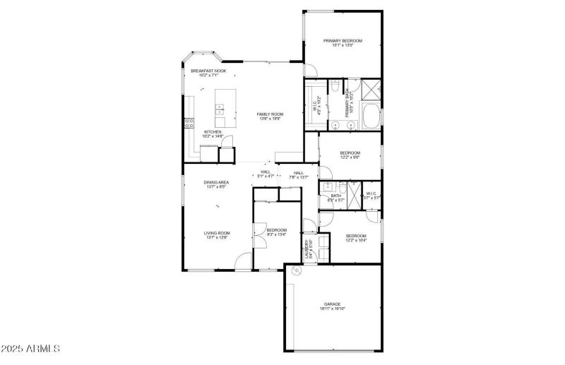 2D Floorplan w Dimensions