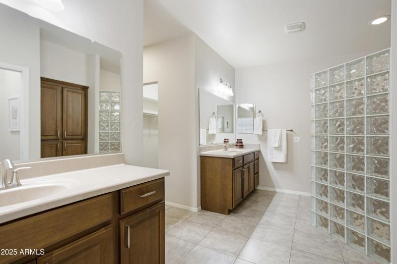 Vanity 2 Shower Primary Bathroom