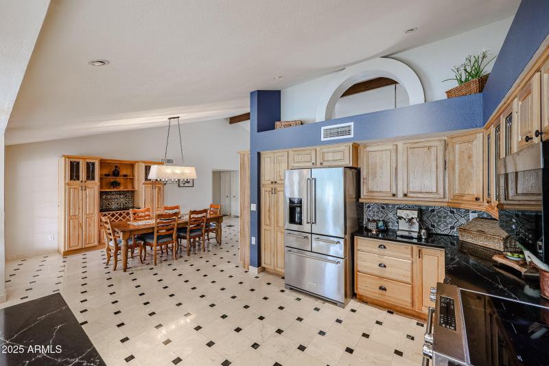 Kitchen to Dining