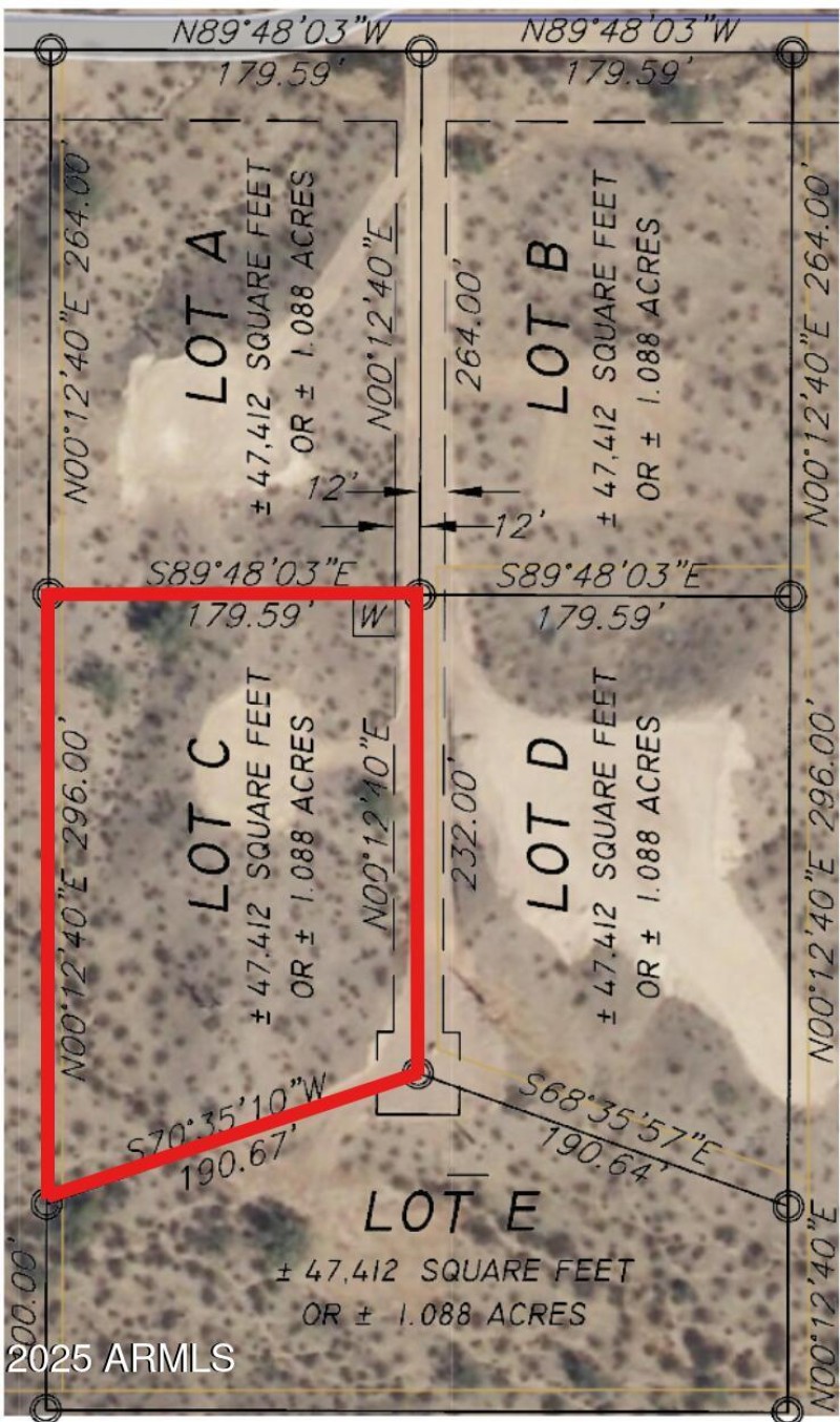 Lot C outline
