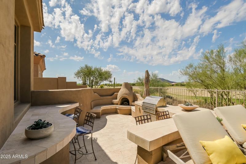 Grotto Style Entertaining Area