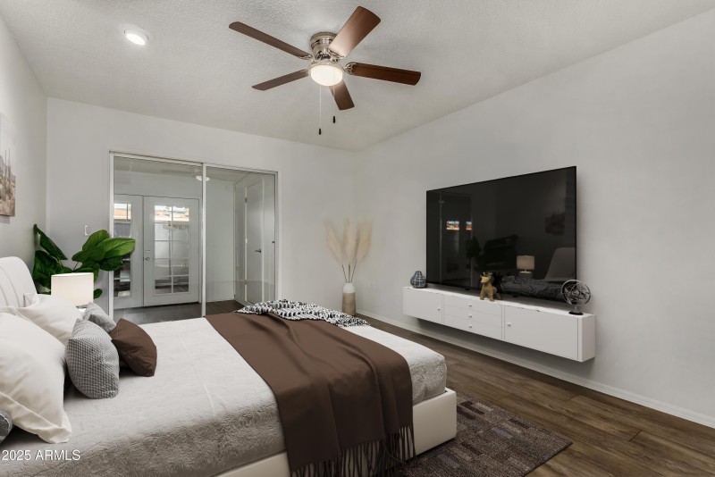 Virtually Staged - primary Bed