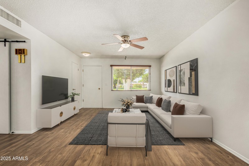 Virtually Staged - Living Room