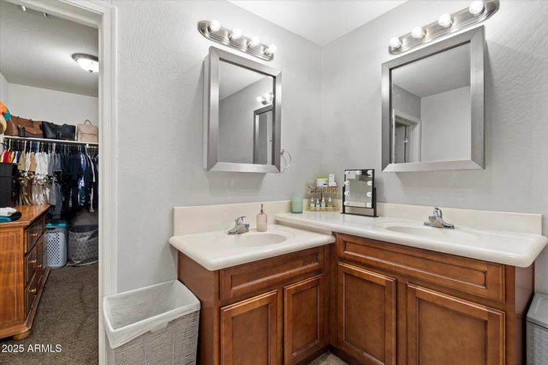 Dual Vanities in Primary Bathroom