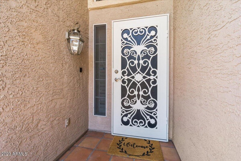 Front Entry Security Door