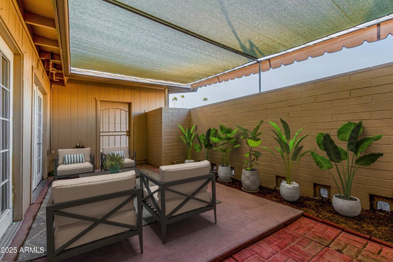 Virtually Staged - Patio