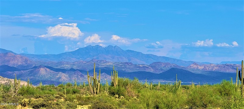 Views of 4 Peaks to the East