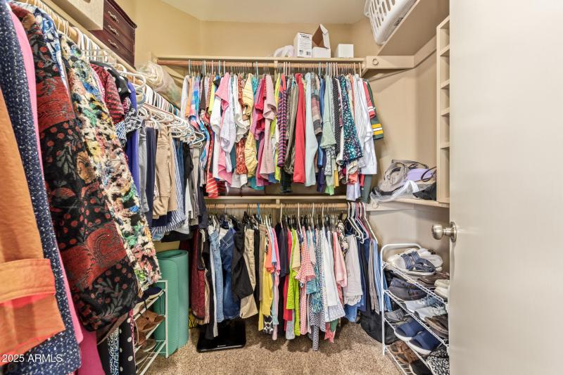 Primary Walk In Closet