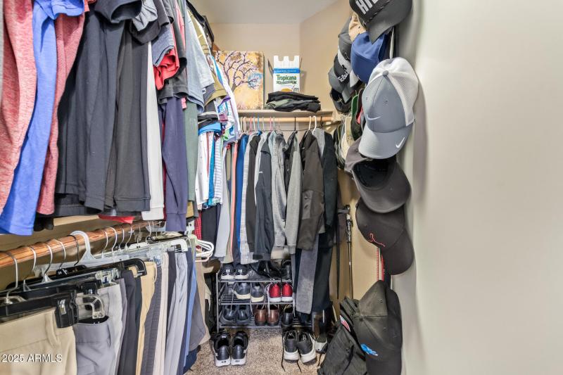 Primary Walk In Closet