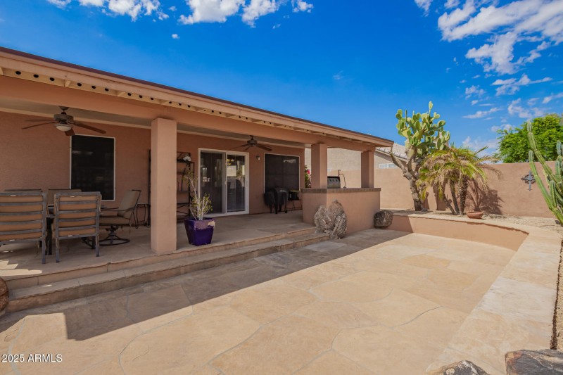 Terraced Patio