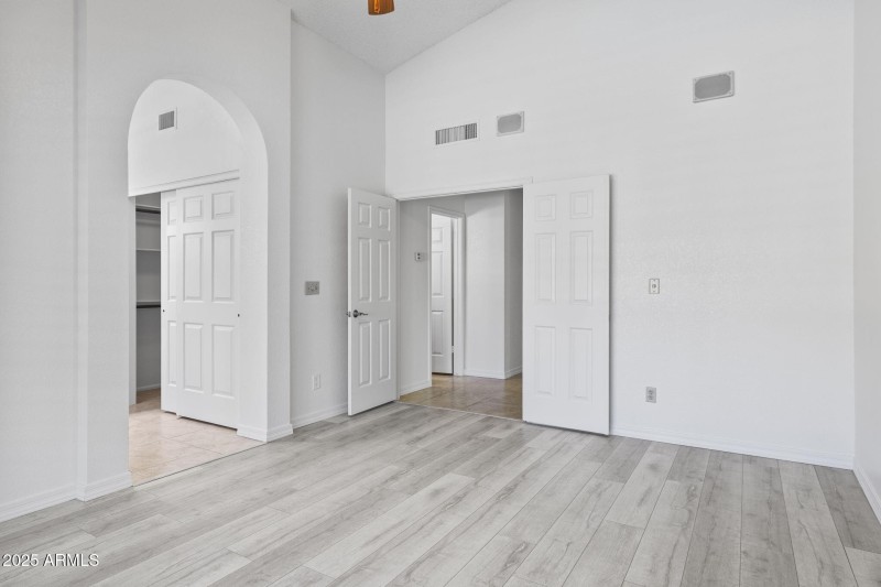 Primary Bedroom – Closet View
