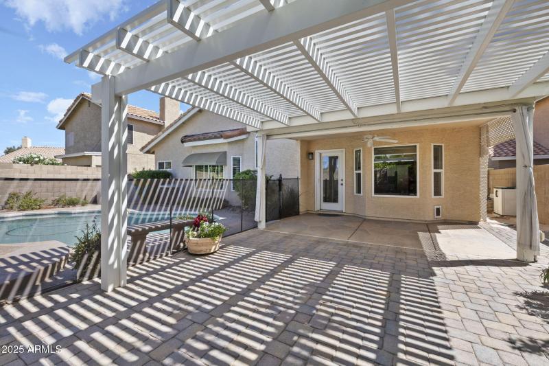 Patio and Backyard
