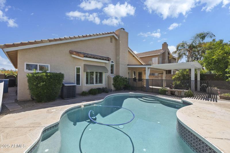 Backyard Pool - Alternate View