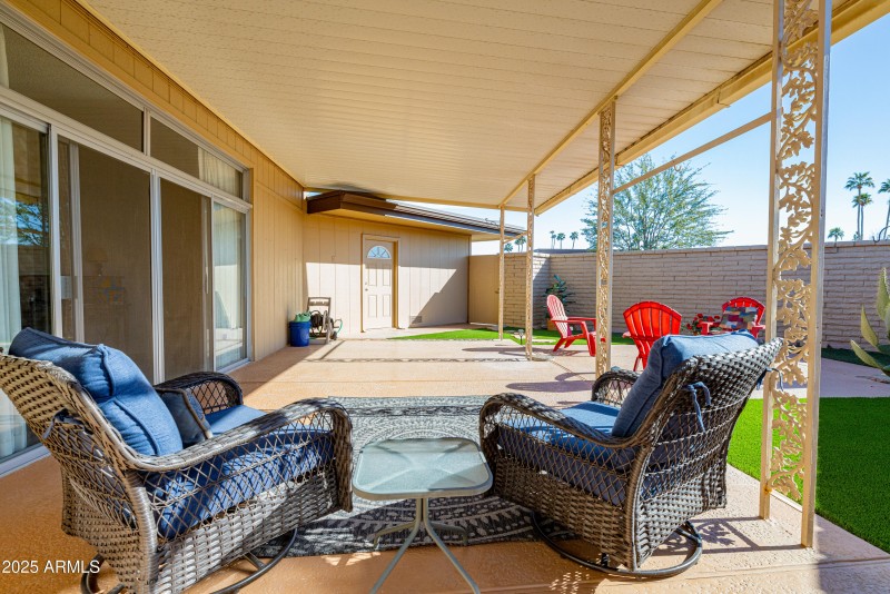 Large Covered Patio