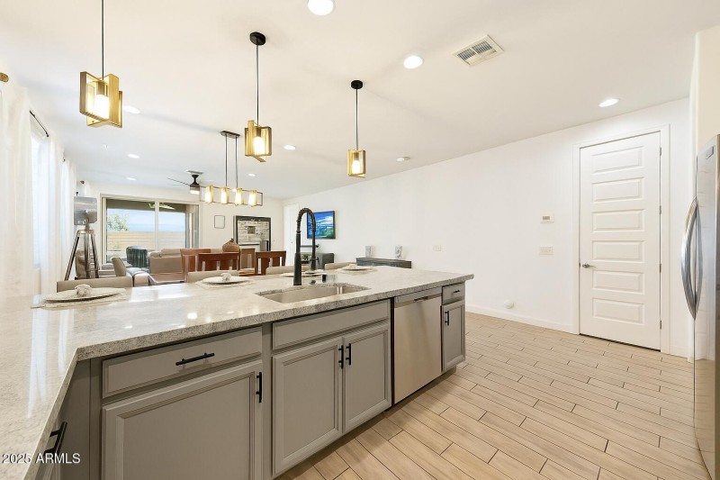 White Kitchen wall