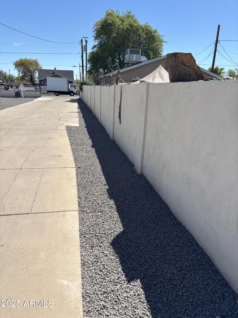 Gravel landscaping