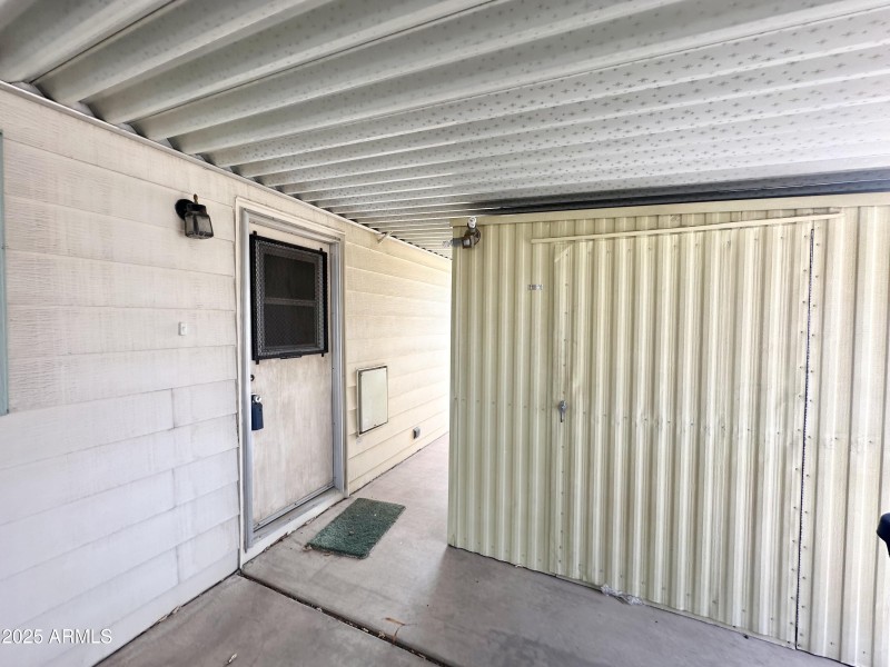 STORAGE SHED
