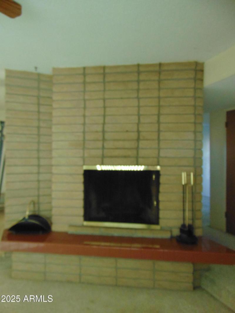 Wood Burning Fireplace