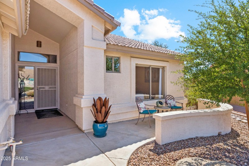 Front Entry Courtyard