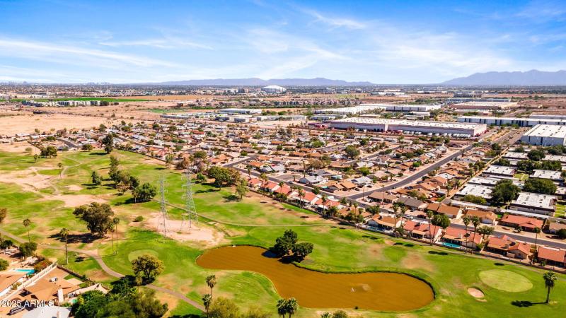 Home located on hole 9