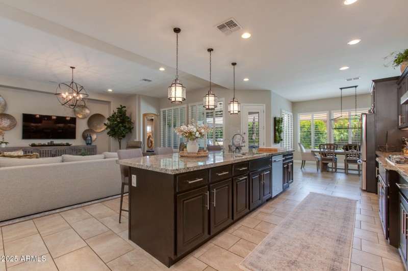 Kitchen Opens to Great Room