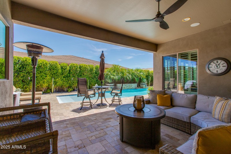 Private Covered Patio