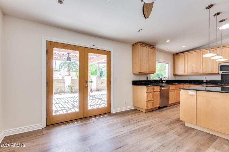 New LVP Flooring in Kitchen