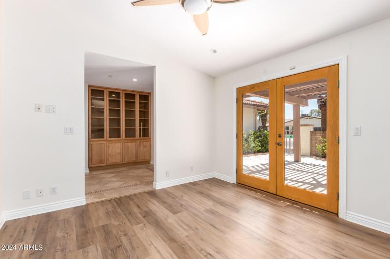 Kitchen to Front Patio Access