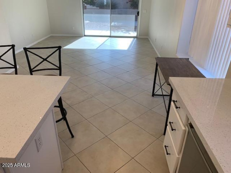 F R VIEW FROM KITCHEN