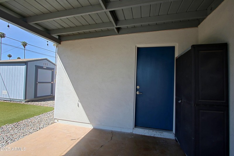 Office Entrance Off Patio