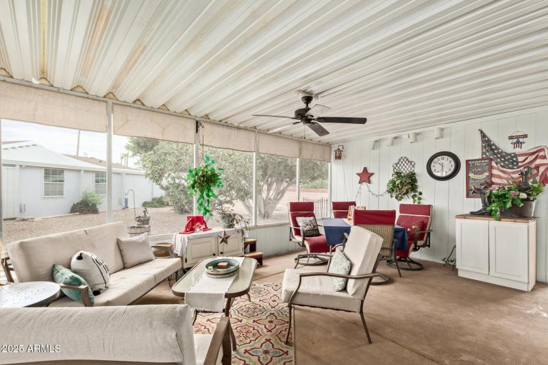 Huge Enclosed Patio