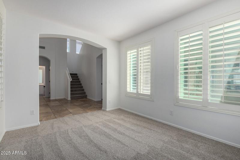 Downstairs front bonus room