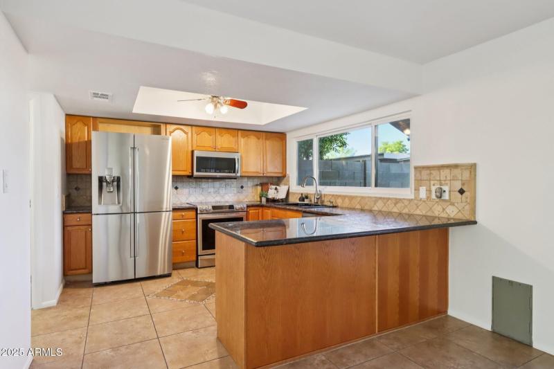 Updated Kitchen with Breakfast Bar