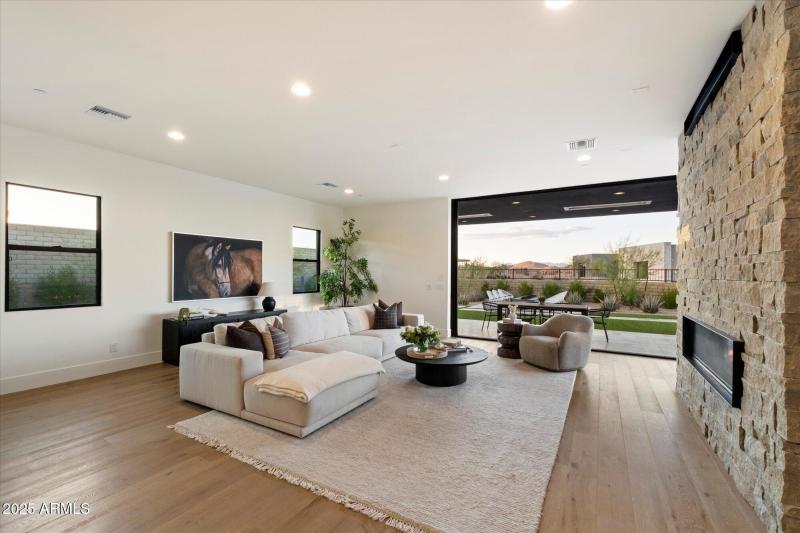 Open to Living Room
