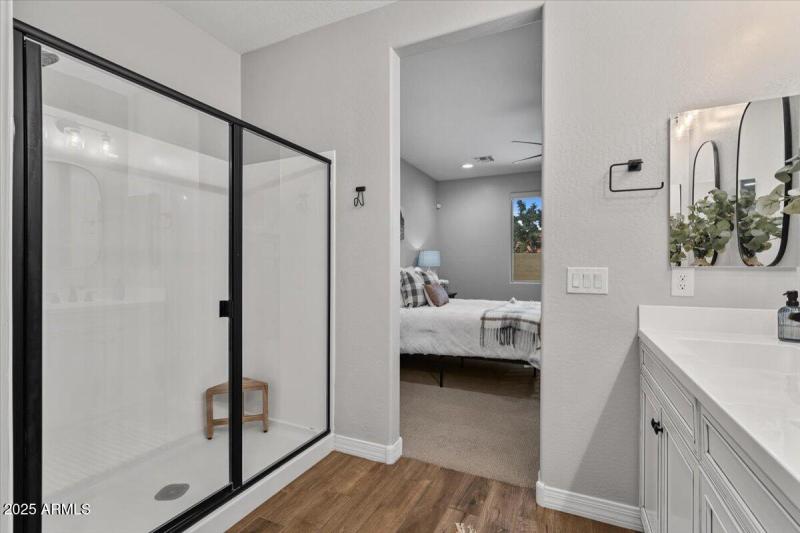 Large shower