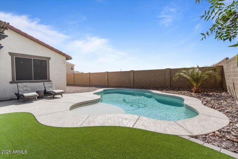 Sparkling pool