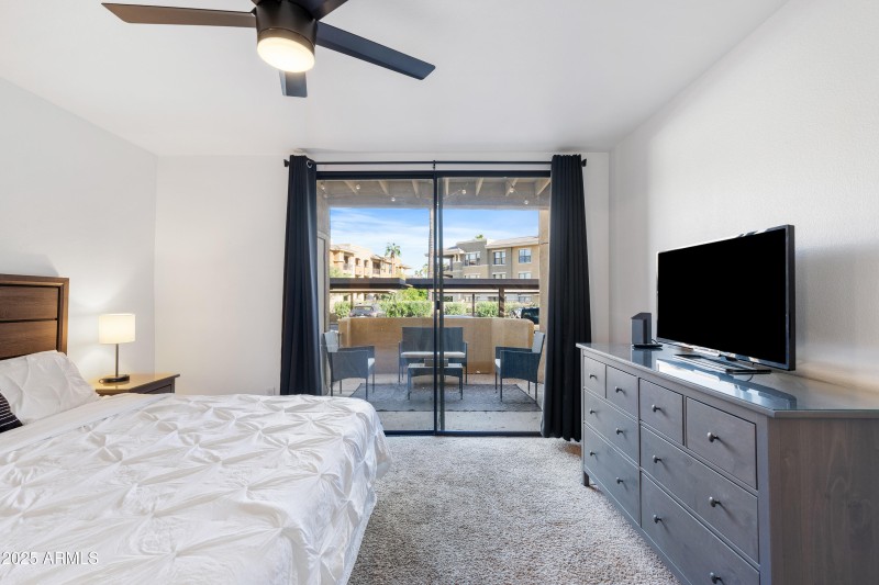 Private Exit to the Patio