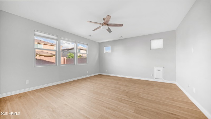 Family Room with Dog Door