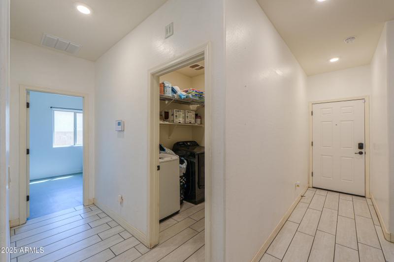 view to laundry