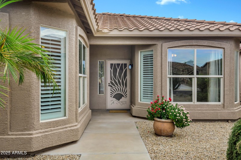 Front of Home Entry