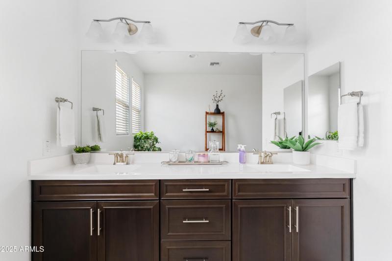Primary Bathroom Dual Vanity