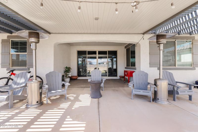 Extended Custom Pergola