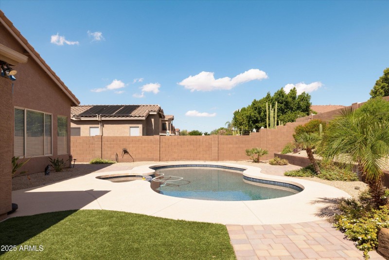 Private Backyard