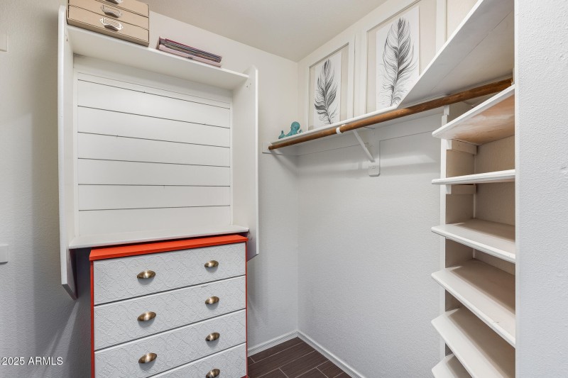 Master Walk-in Closet