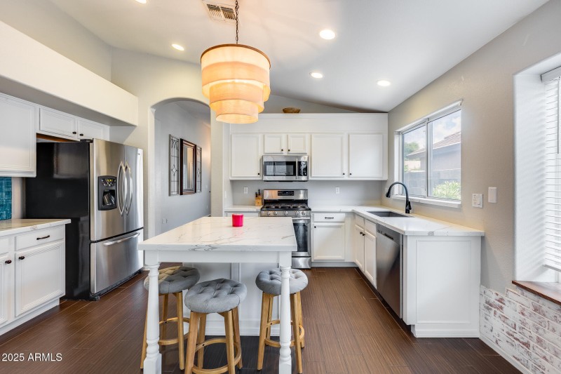Spacious kitchen