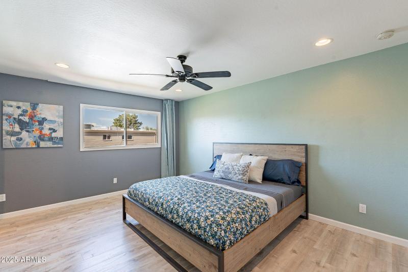 Upstairs primary suite