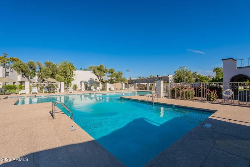 Large community pool